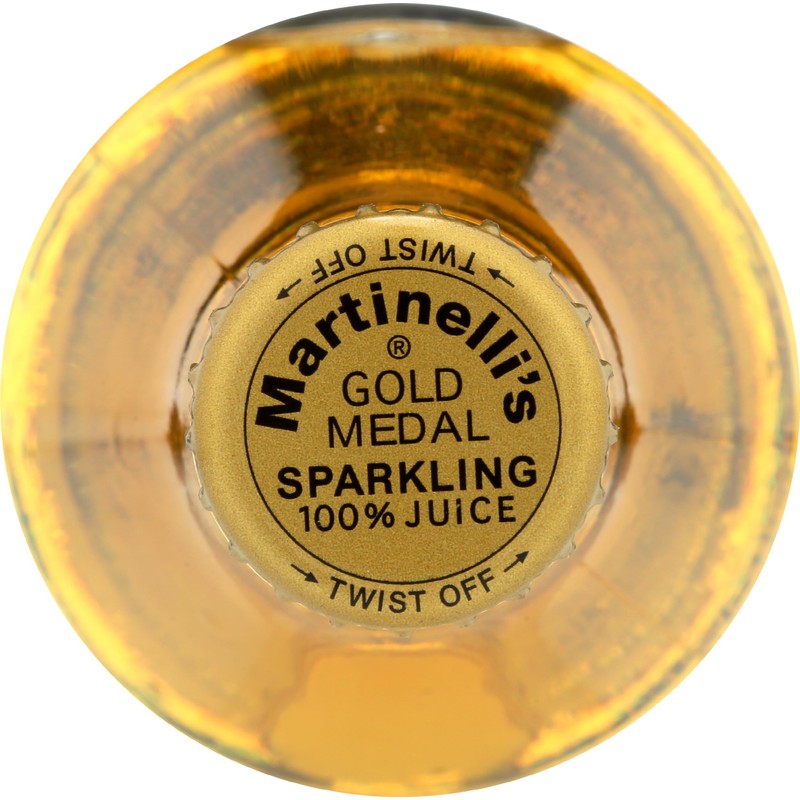 Martinelli Gold Medal's, 100% Sparkling Apple Juice, 10 oz