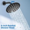 Airuida Shower Faucet Set,Single Function Shower Trim Kit,Wall Mount 6