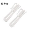 sourcing map Curtain Hooks Plastic Adjustable Depth Pinch Pleat Locking