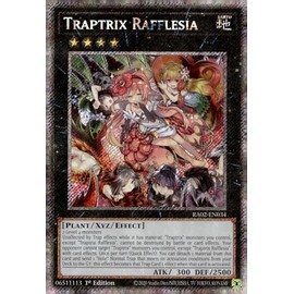 Traptrix Rafflesia (Platinum Secret Rare) - RA02-EN034 - Platinum Secret Rare - 1st Edition