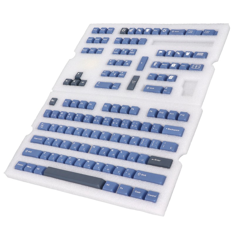 PBT Keycaps 128 Keys Japanese Keycaps Cherry Height DIY Practical