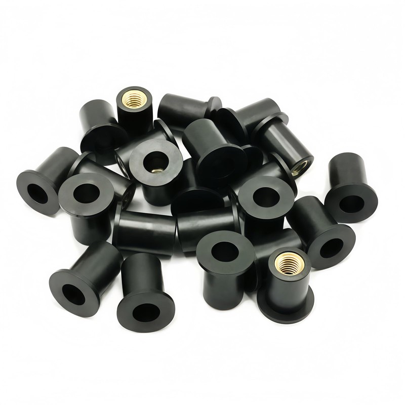 24 Pairs of M5 Neoprene Well Nut M5 x 25mm