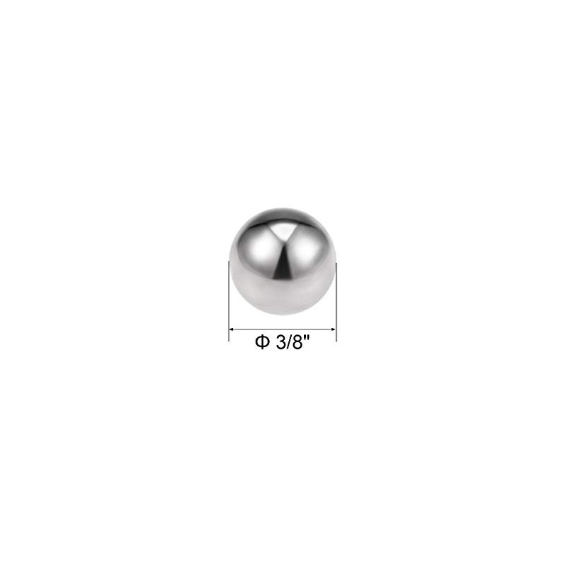 sourcing map 3/8-inch Bearing Balls 304 Stainless Steel G100 Precision