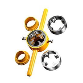 ＫＬＫＣＭＳ 6 Pieces Thread Die Kit Thread Maker for PVC Pipe Professionals