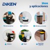 DIKEN Bolsas de Basura Biodegradables Grande | 101x120cm | Color