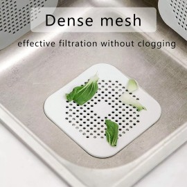 SKY 4 PCS Silicone Floor Drain Plug Cover Kitchen Bath Tub Sink Rubber Water Stopper