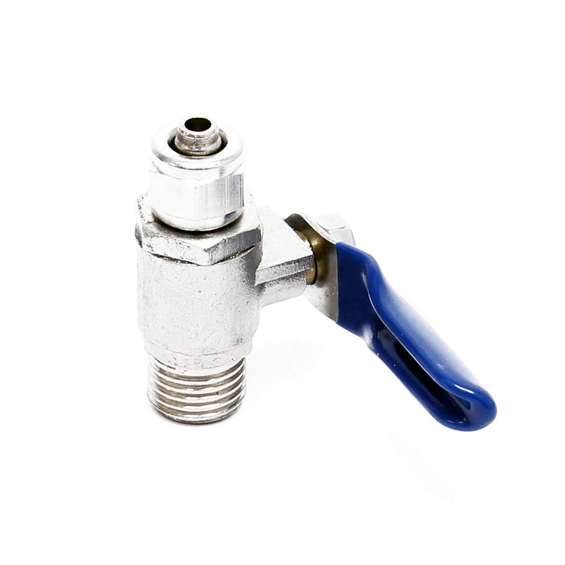 Naturewater Ball Valve with Jaco-Fitting 1/4" AG 6.35mm