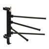RV Clothes Drying Rack Aluminum Multifunctional Anti Rust 180° Rotatable