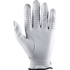 Wilson Advantage Men's Gloves Pack of 2 (White/Black, Small, Left Hand)