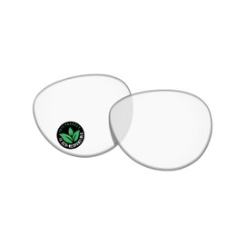 Raydi Premium Polycarbonate Replacement Lenses for Meta Headliner RW4009 – 50mm Sunglass Lens - Crystal Clear
