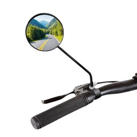 Homieway Bike Mirrors for E-bikes, Bicycle Rear View Mirror, HD Glass Mountain Bike Rear View Mirrors, Universal Bicycle Mirrors for Handlebars 0.87-0.98 inch (22-25 mm)
