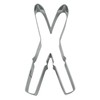 Staedter Ski Shape Cookie Cutter, Silver