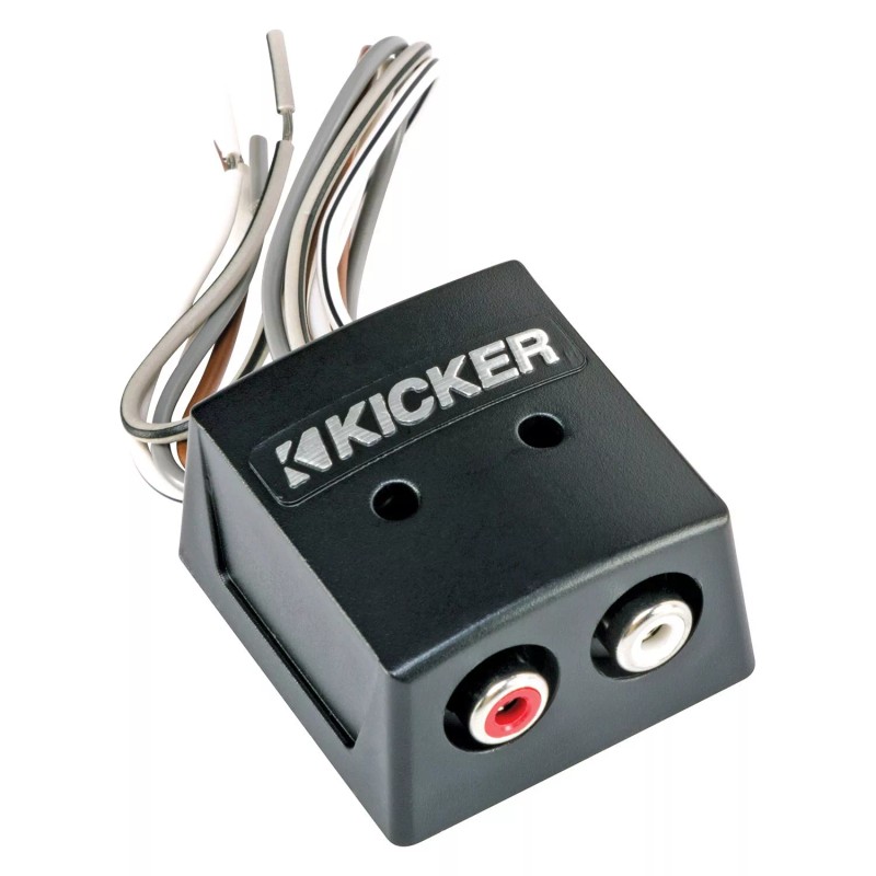 KICKER 46KISLOC2 Stereo Line-Output Converter (with remote turn-on wire)