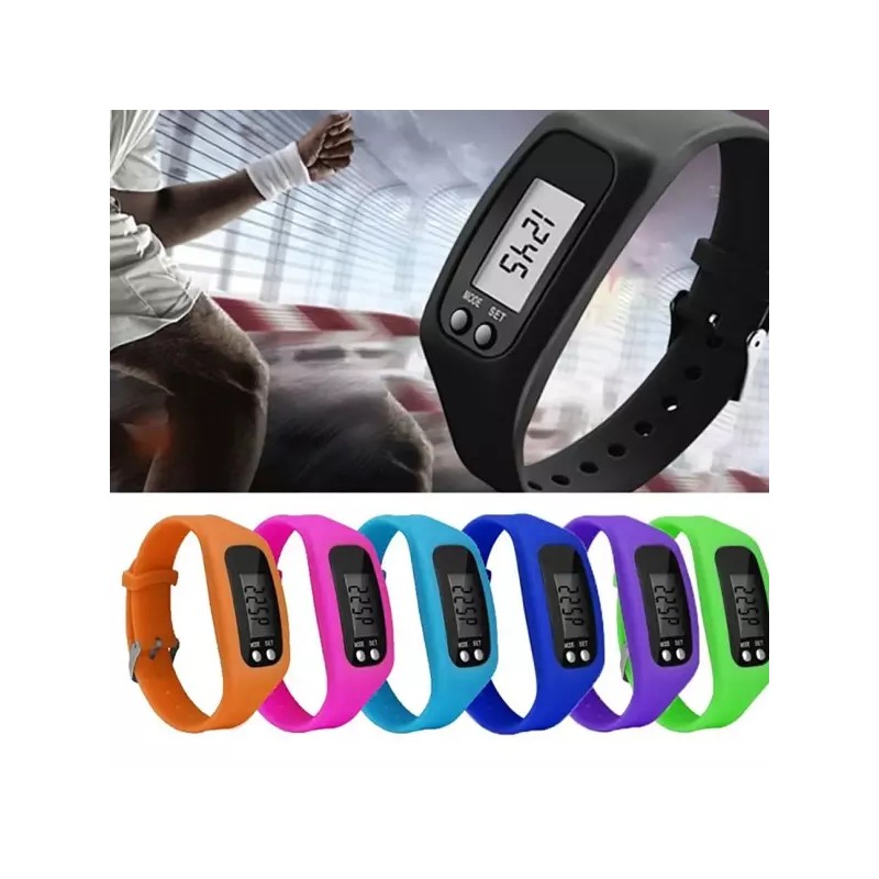 시계 스마트 만보기 만보팔찌 손목만보계 칼로리시계 서치생활 [만보기시계-화이트] Smartwatch Pedometer