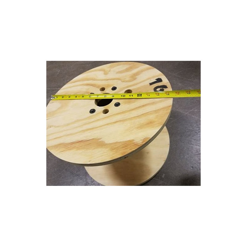 For 15 1/2 X 10 1/2 inch wood cable reel