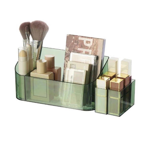 SUNFICON Makeup Organizer Cosmetic Storage Case Tray Holder Display Tabletop