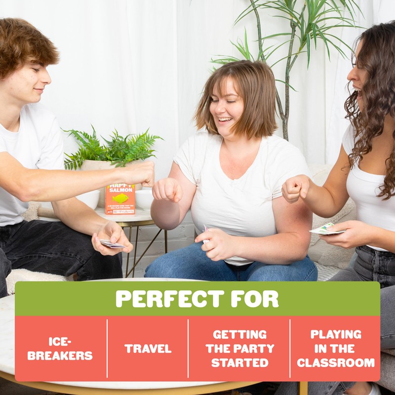 Exploding Kittens Happy Salmon 3-8 Players - Ages 6+ -