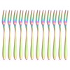 sourcing map 12 Pcs Pickle Fork, 5.2 Inch Olive Fork