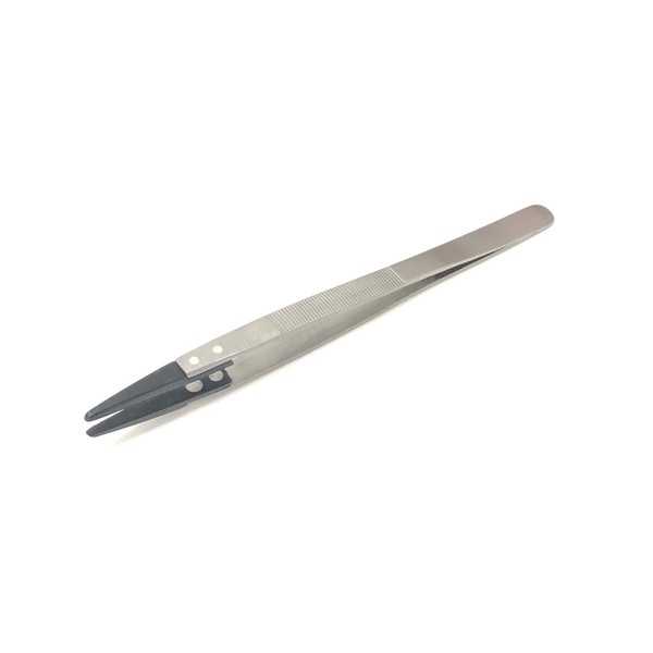 160mm Fiber Tip Non-Magnetic Tweezers for Beads & Gemstones Non