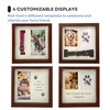OtterPets Memorial Picture Frame for Pets - Paw Print Kit