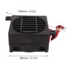 PTC Ceramic Air Heater Constant Temperature Heating Fan Heater Insulation