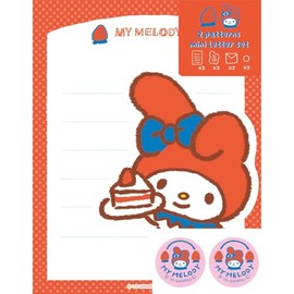 Furukawa Paper Sanrio Sanrio Characters Fruit Market Die Cut Mini Letter Set My Melody SS26