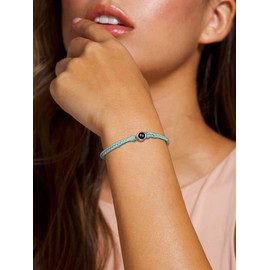 Matching Bracelet Couples Friends Promise Bracelets for Couple Braided Heart Link Bracelet Braided Rope Bangle Wrist Bracelet Lover Jewelry Gifts for Birthday Aniversary