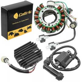 For Yamaha Stator & Regulator Rectifier for Yamaha Warrior 350 YFM350 1989 W/Ignition Coil