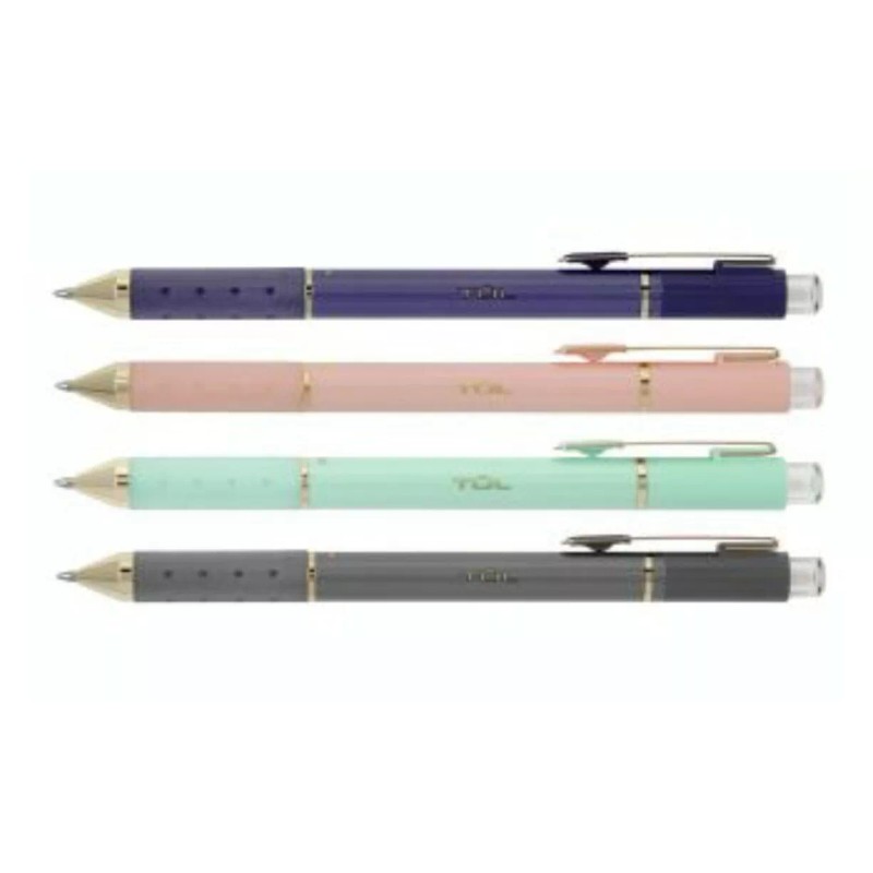 TUL Gel Pens, Med Point, 0.8 mm, Metallic Inks, 4