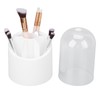 Makeup Brush Holder 360 Degree Rotatable Large Capacity Dustproof Cosmetics