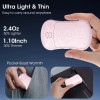 OLV Small Pink 2 in 1 Magnetic Hand Warmers Portable