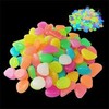 TAVICE 100 Pcs Pebbles Stone Glow in The Dark Rock