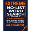 Extreme No-List Word Search Volume 2: 100 Brutal New Puzzles.