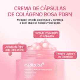Medicube Pdrn Pink Crema Colágeno 55g Niacinamida Todo Piel