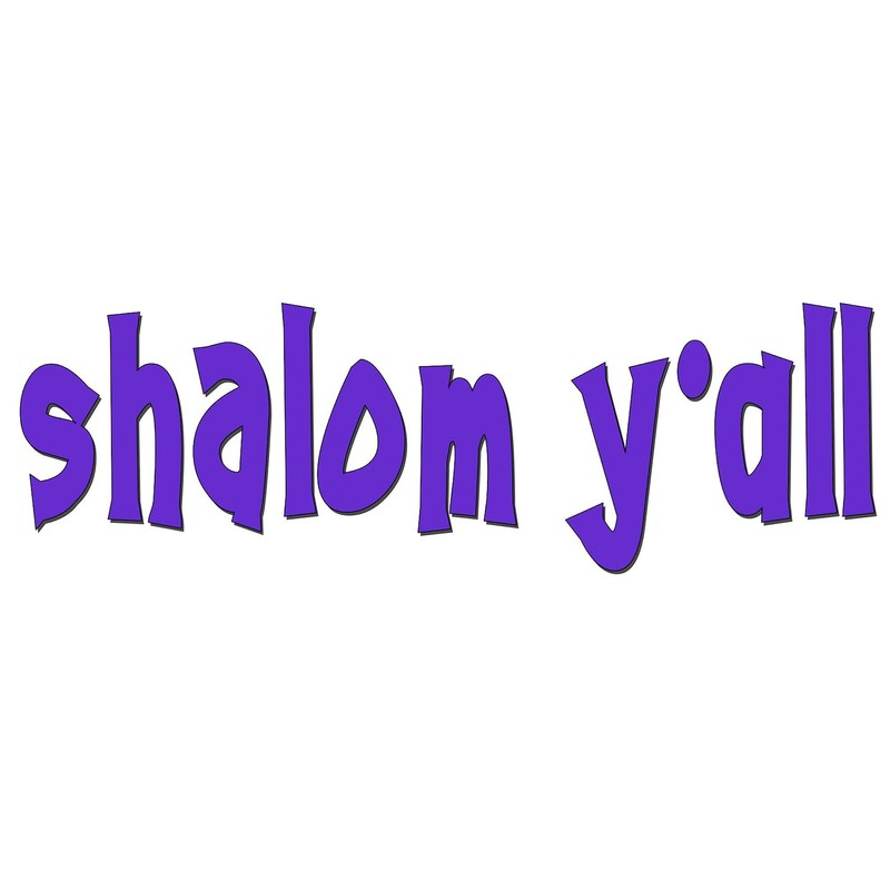 CafePress Jewish Shalom Y'all Oval Sticker Oval Car Bumper Sticker