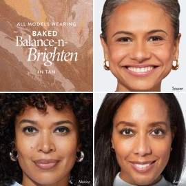 LAURA GELLER NEW YORK Tan 07 Balance N Brighten Color Correcting Powder Foundation 0.32 Ounce