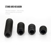 KONLLEN 4 Pieces of Billiards Cue Stick Weight Bolts Adjustable