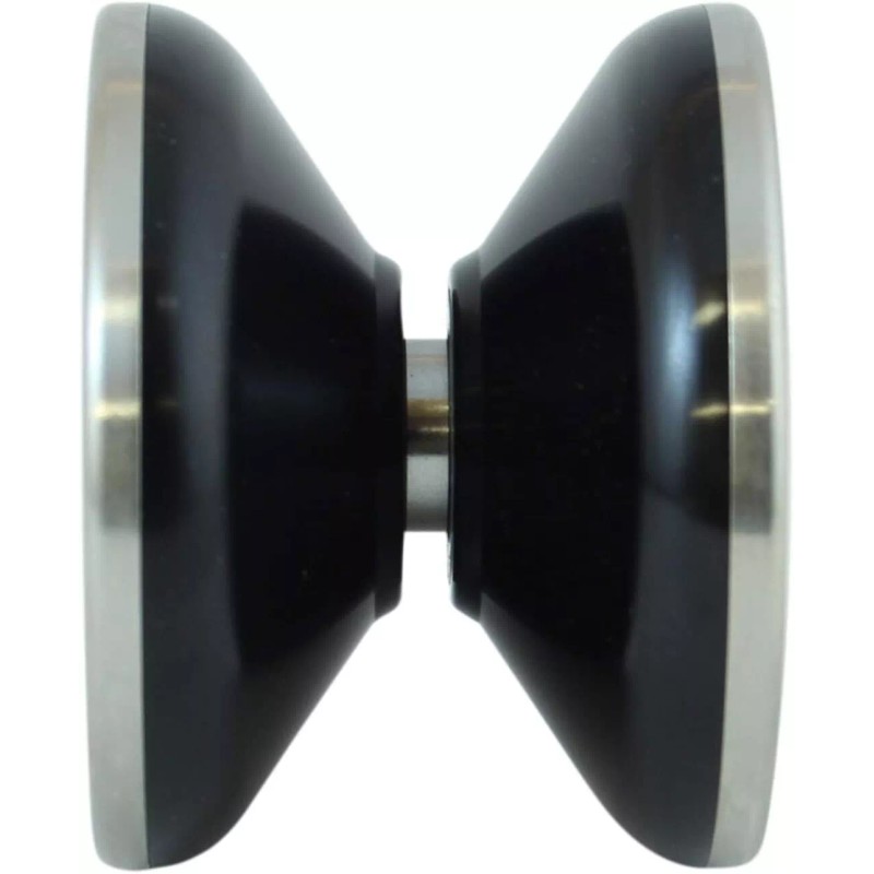 Yoyo King Black Bimetal Yo-yo With Dual Bearings For Responsive