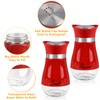 Accmor Salt and Pepper Shakers Set, 4 oz Stainless Steel