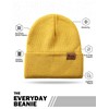 Black and Yellow Beanie Hats for Men Women, Warm Winter