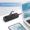 Aigostar 3-Way Power Strip with Switch Table Socket Child Lock