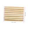 FOMIYES Bamboo Sauna Bench Mat Heat Tolerant Non-Slip and Stylish