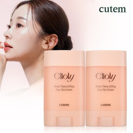 Qtem 큐템 끌리올리 보툴쎄라 괄사 리프팅 크림 2개 Qtem Cliolee Botulsera Gua Sha Lifting Cream 2 Pieces