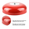 Fire School Safety Fire Alarm Bell, 24V Metal Round Alarm,