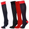Mysocks Unisex Knee High Puzzle Socks 5 Pairs Multi 04
