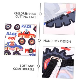 Beavorty Hair Cutting Cape for Boys and Girls Barber Cape Boys and Girls Cartoon Design