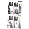 TEHAUX 2 Sets DIY Clock Movement Kit Quartz Clock Mechanisms