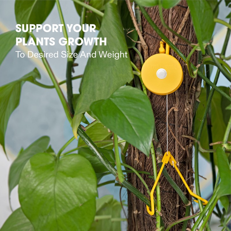 VIVOSUN 12 PCS Retractable Plant Yoyo with Stopper for Grow