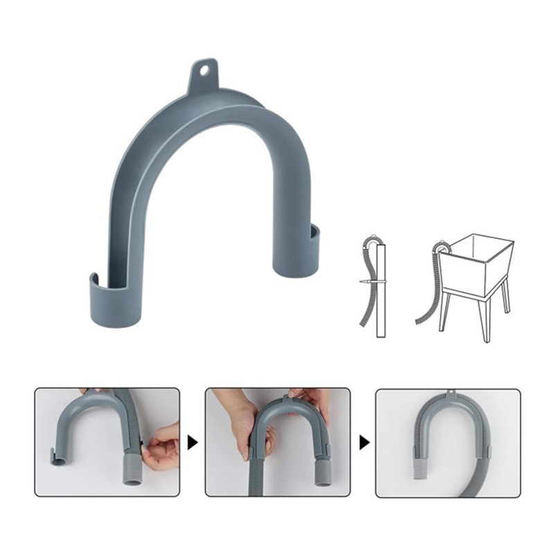 ZYAMY 2PCS U Washer Drain Hose Hook Universal Dishwasher Washer