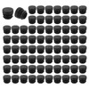 sourcing map 76 Pcs Round Plastic Plug, Tubing End Cap